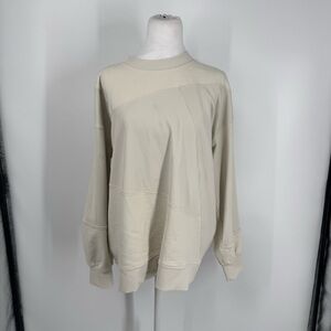 Lululemon Perfectly Oversized Crew Sweatshirt textured
